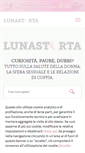 Mobile Screenshot of lunastorta.it