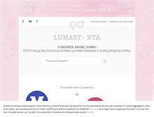 Tablet Screenshot of lunastorta.it